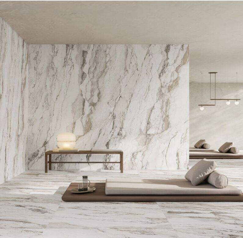 Natural Camouflage White marble wall and floor tiles