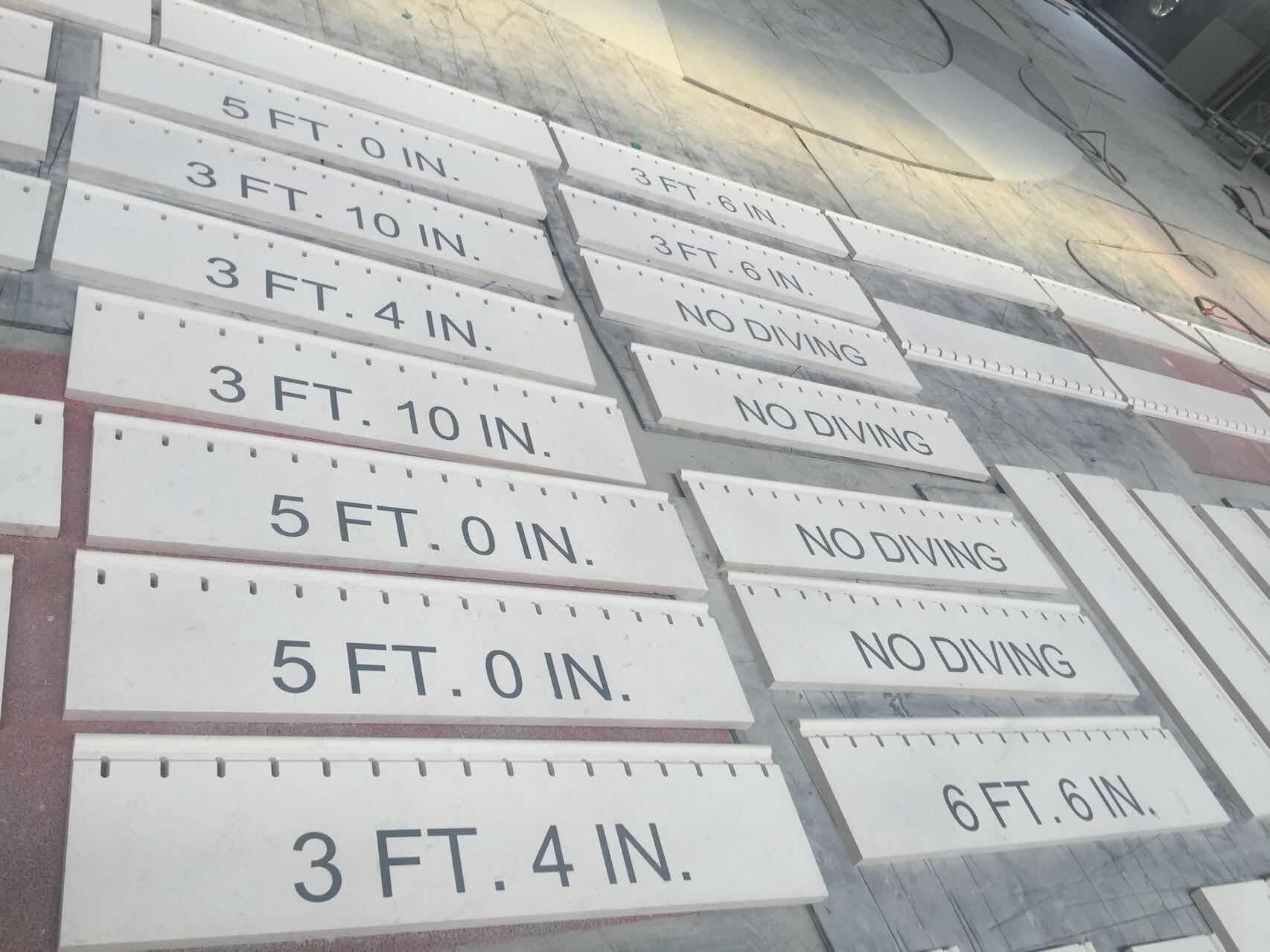 Beige Marble Swimming Copings