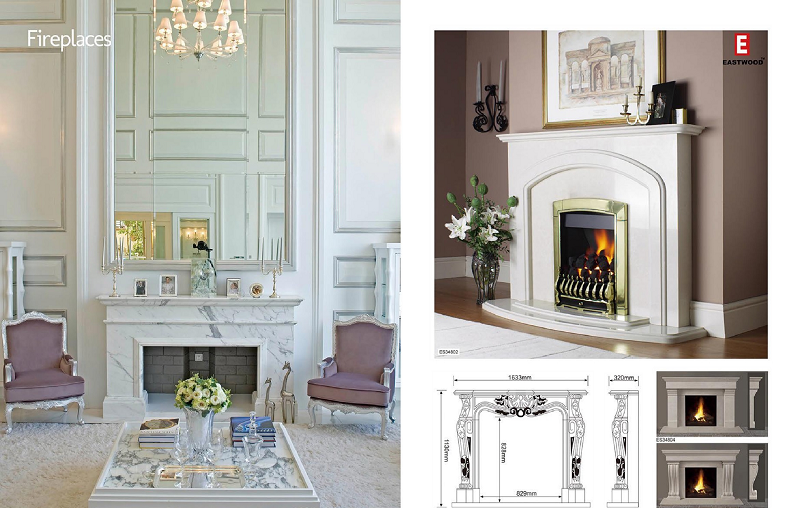 Marble Fireplace