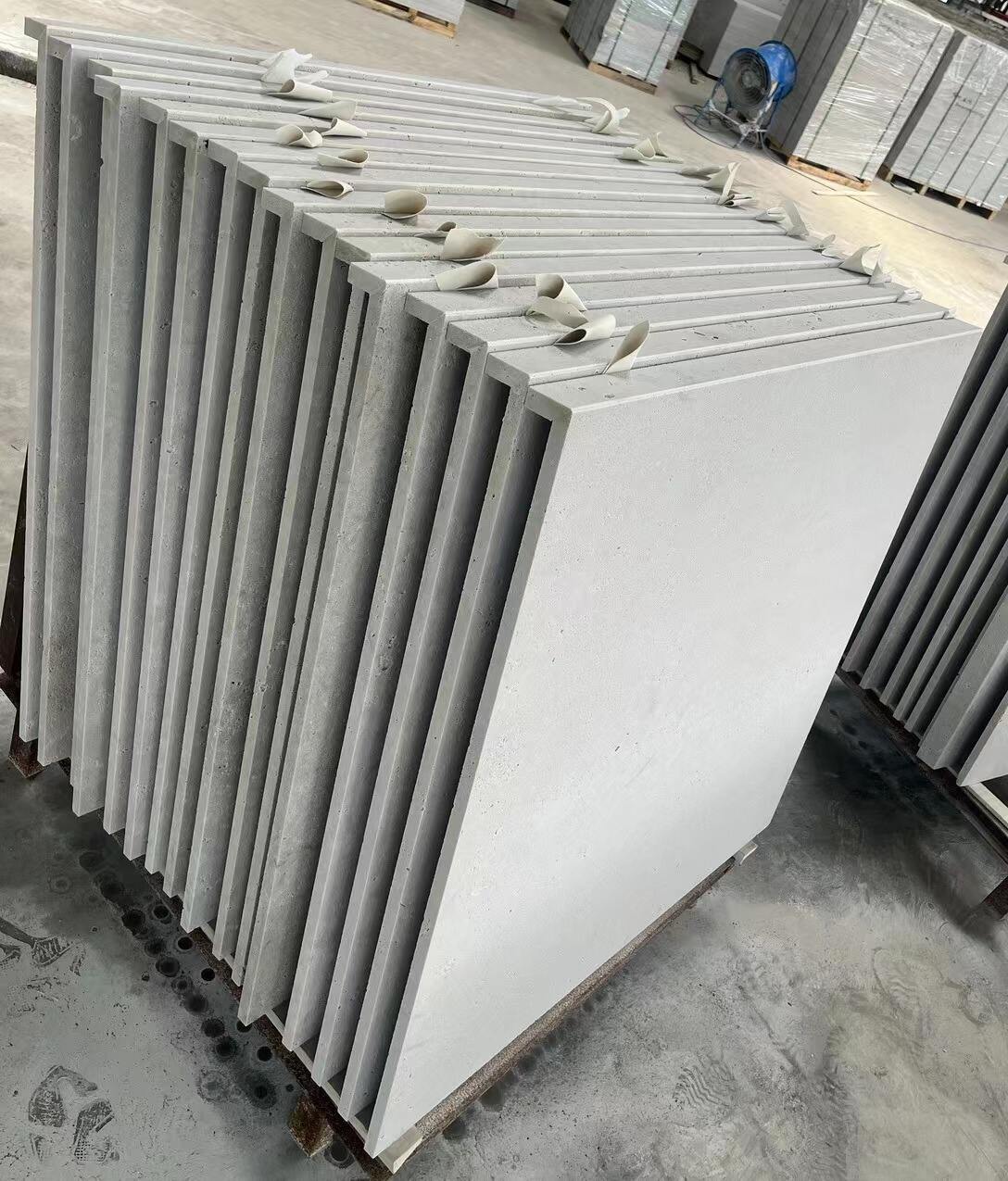 Natural White Grey Travertine Pool Deck Tile and Coping Stone With Drop face supplier