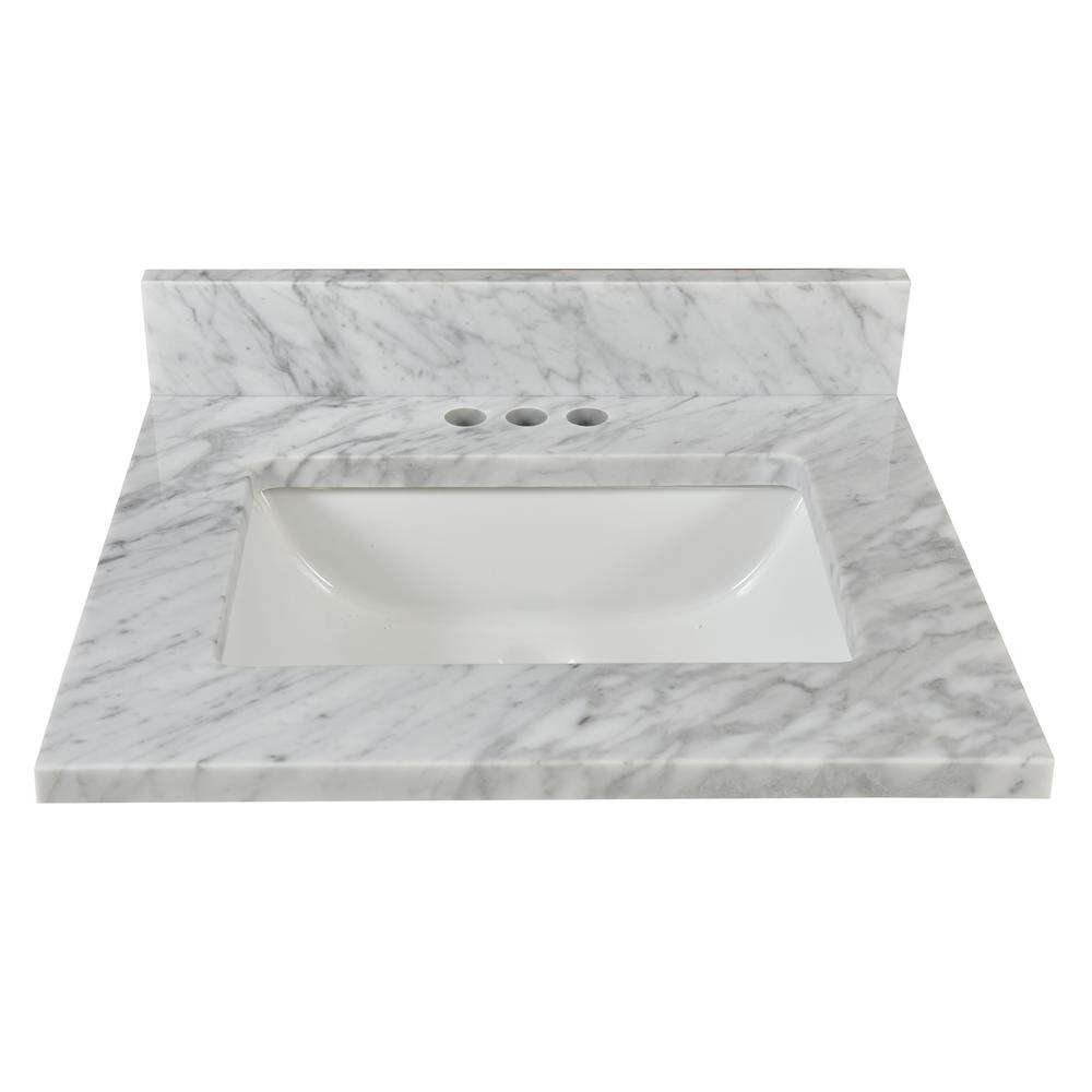 Tidsløse Carrara Marmorvasketoppe til Luksusbad