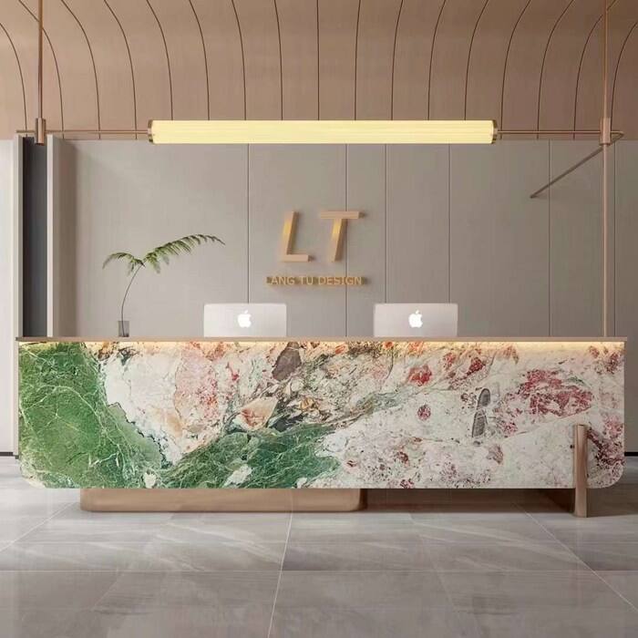 Four-Season Pink Quartzite slabs