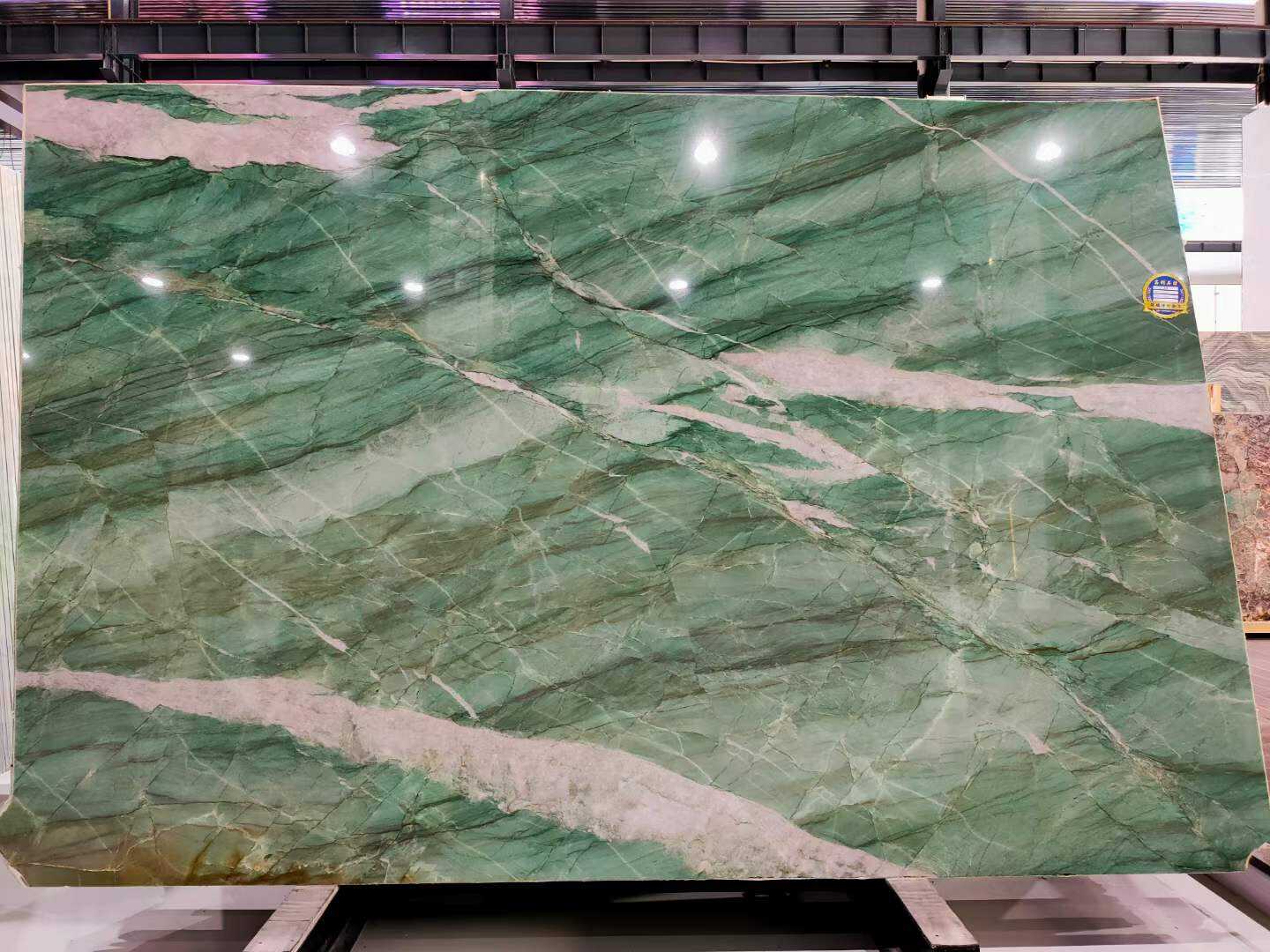 Patagonia green marble details