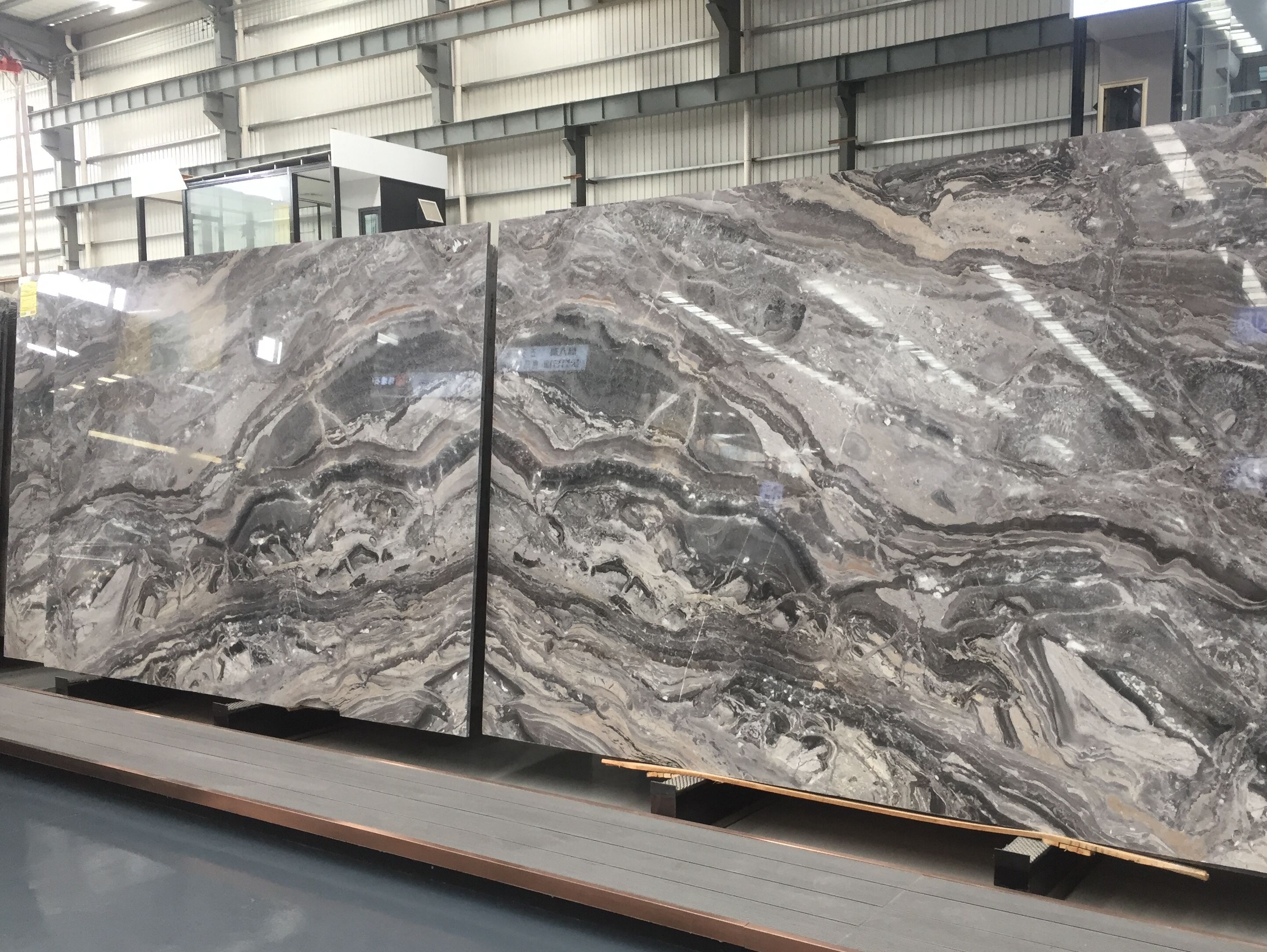 Arabescato Orobico Marble Polished Slab