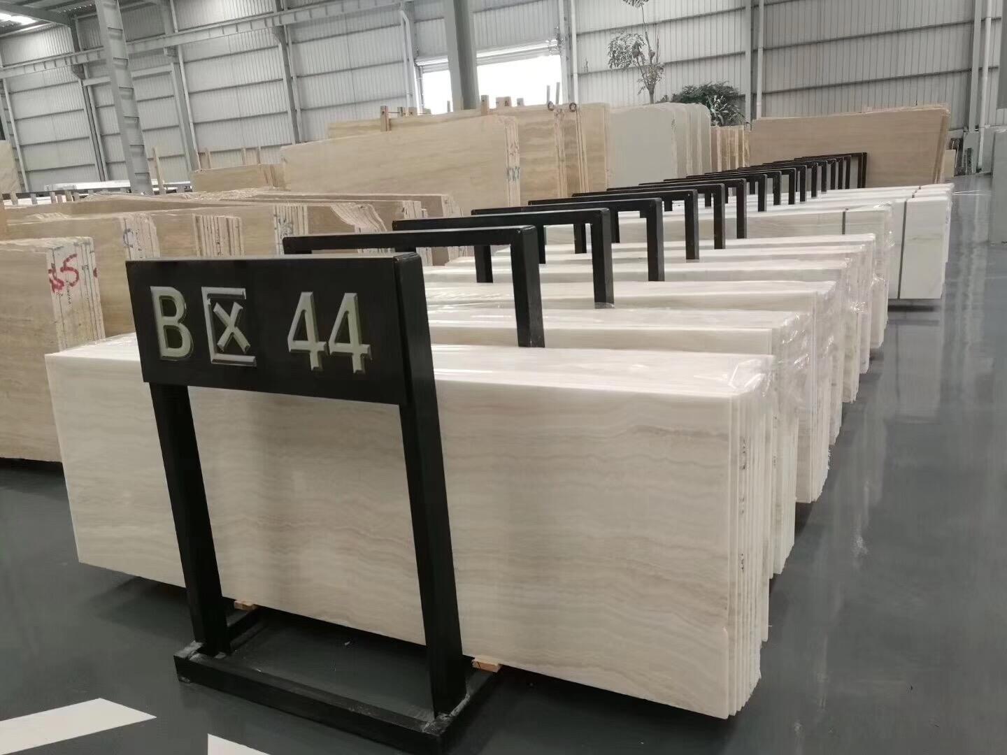 White Vanilla Onyx Slab Tiles supplier