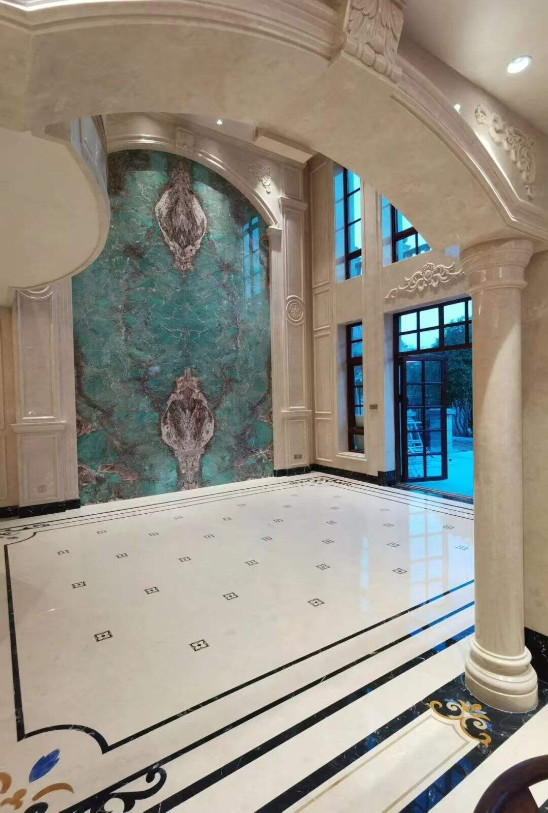 Exquisite Polished Marble & Granite Medallions Diameter 42 inch details