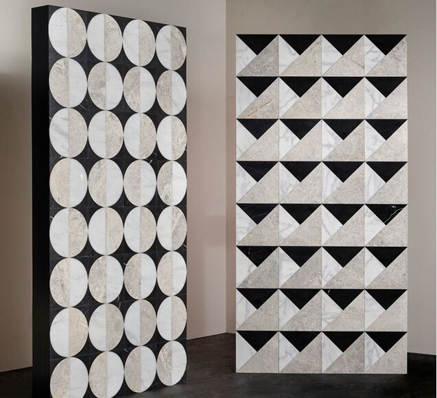 Waterjet Marble Triangles manufacture