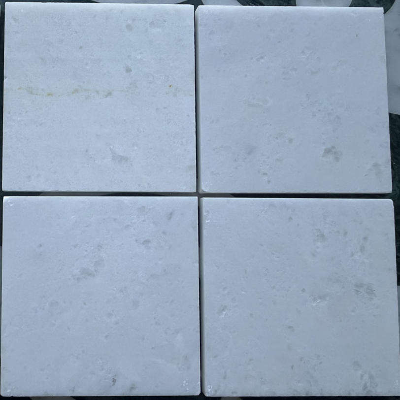 Crystal White Marble Pure White Marble Polished Tiles Slabs