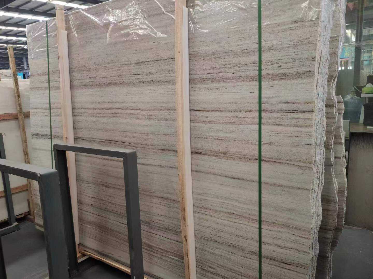Crystal Wooden Vein Marble Slab