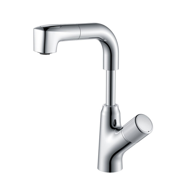 Fly Series 1LN020103 Hot Sell Durable Brass Bathroom Sink Faucet Single Hole Deck Mounted Water Mixer Tap Chrome
