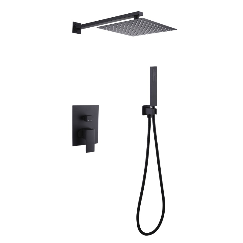 How does a concealed shower impact maintenance and repair access?