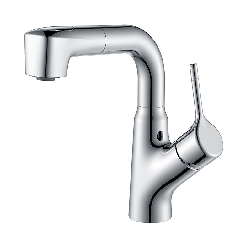 Fly Series 1LN030102 Wholesale Brushed Gold Finish Brass Single Hole Faucet for Bathroom Wash Basin Sink Brushed Gold