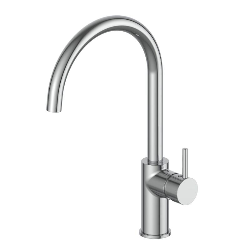 Maibao Series 1LN610104 Flexible 360 Rotation Brass Kitchen Faucet with Sprayer and Single Handle Mixer Gun Grey