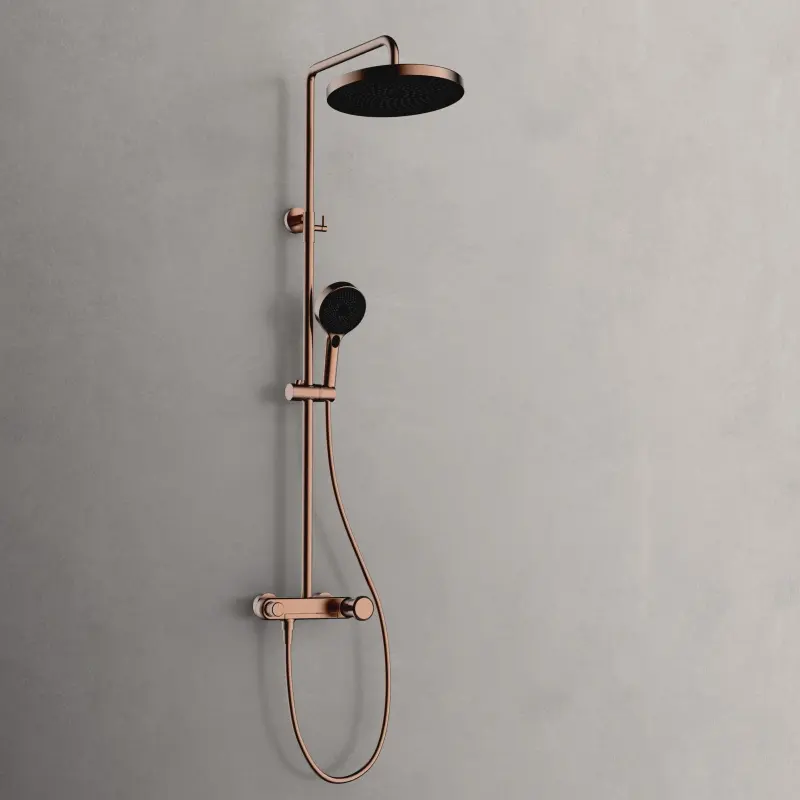 How does a modern shower integrate smart technology and innovation?