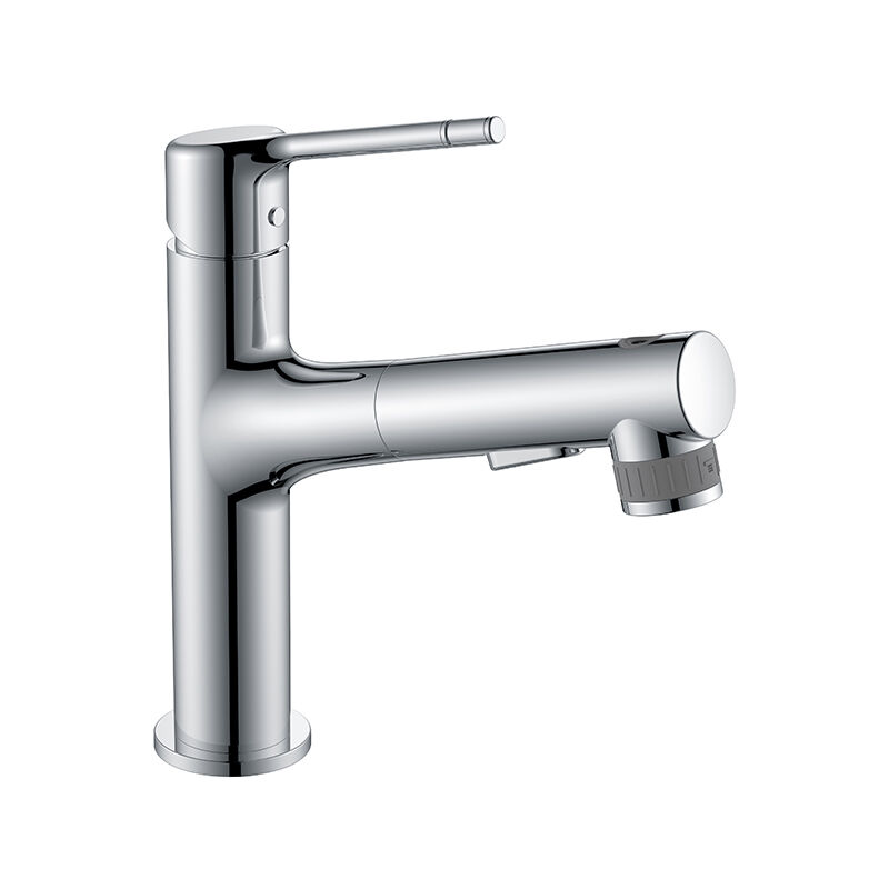 Fly Series 1LN040103 Ceramic Valve Brass Bathroom Faucet Single Hole Deck Mounted Basin Mixer Tap Gold