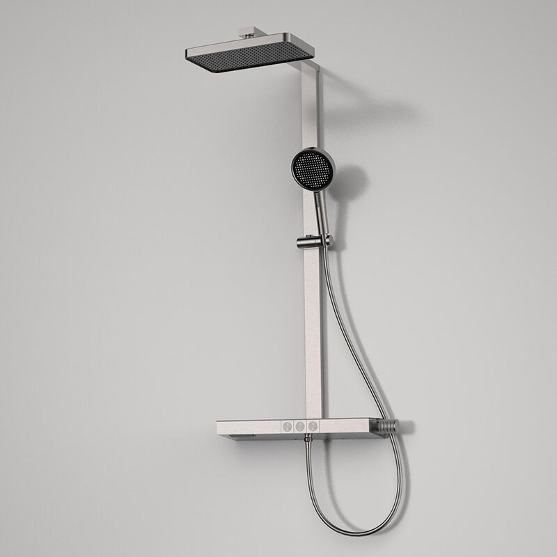 Xingrui Series 1LU240701 3 Function Luxury Complete Brass Bath Rain Rainfall Shower Faucet Mixer Set for Bathroom Upgrade Gold