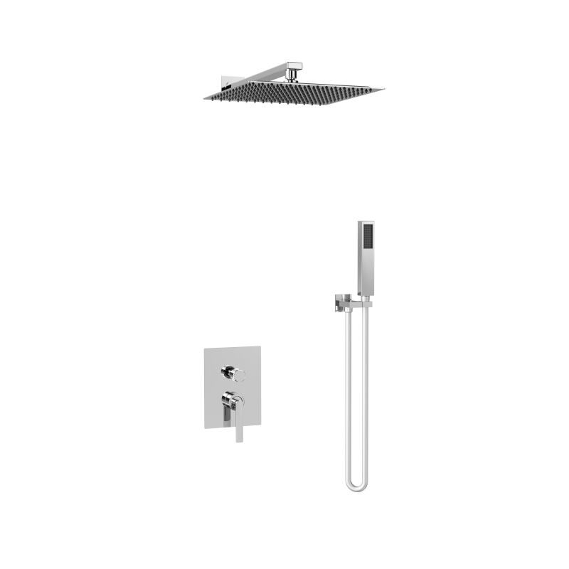 Mairui Series 1LN550302 Premium Brass Conceal Valve for Rain Shower System and Waterfall Spout in Bathroom Spa Gun Grey