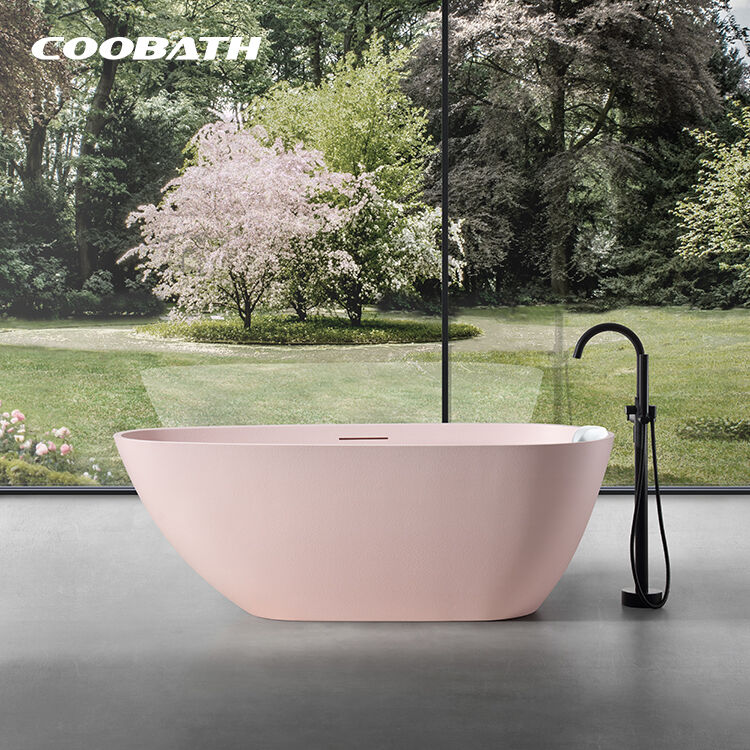 D003 Elegant Freestanding Bathtub Modern Acrylic Design for Spa Bathroom Retreat