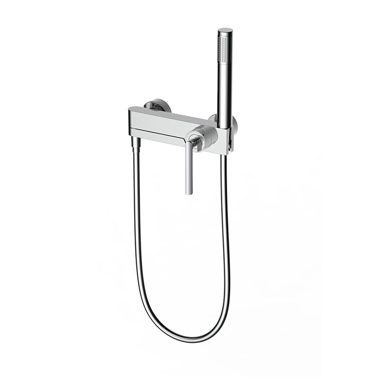 Duruo Series 1LN780400 Shower Mixer and Brass Bath Faucet Set for Luxury Bathtub Gun Grey