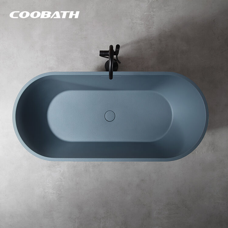 D002 Contemporary Indoor Soaking Tub Acrylic Free Standing Bathroom Spa Upgrade