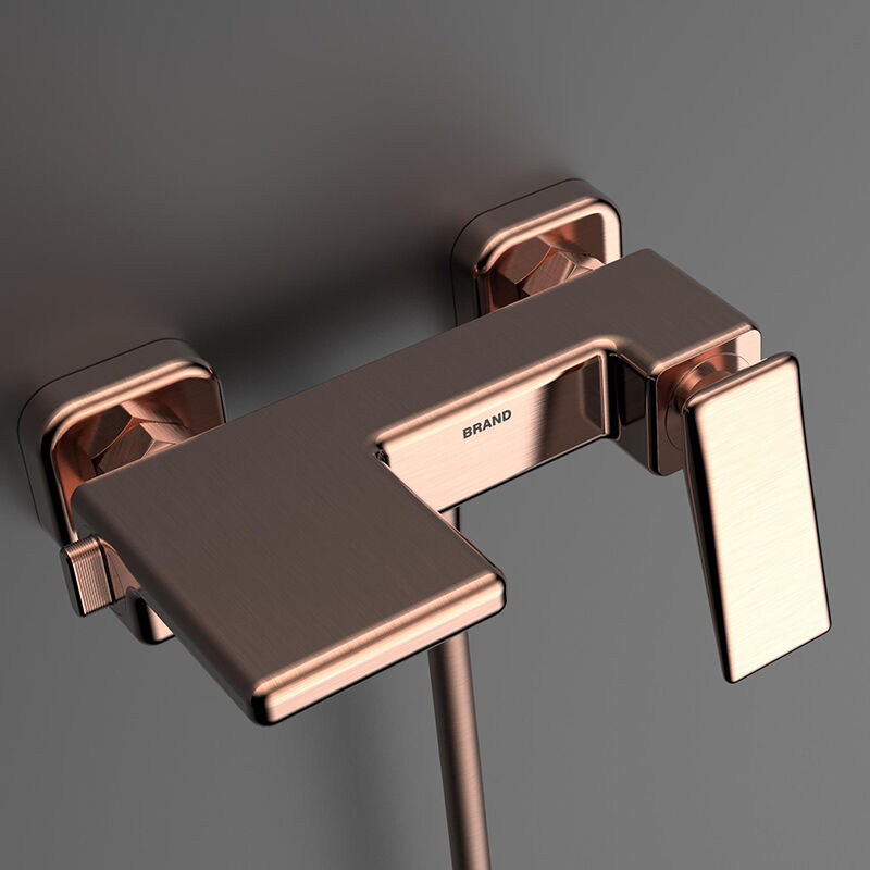 Xingbo series 1XB500603 2 Function Luxury Complete Brass Bath Rain Rainfall Shower Faucet Mixer Set for Bathroom Upgrade Gun Grey