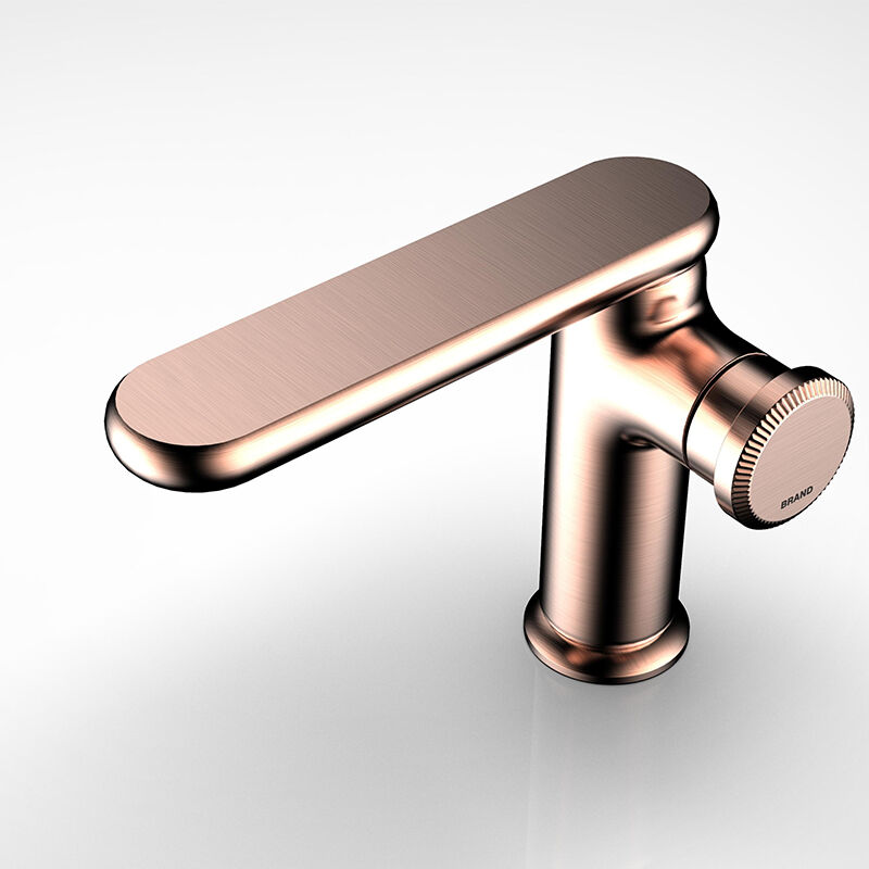 Sekko series 1SE500102 Elegant Brass Wash Basin Faucet Deck Mounted Single Handle Bathroom Sink Mixer Tap Black 