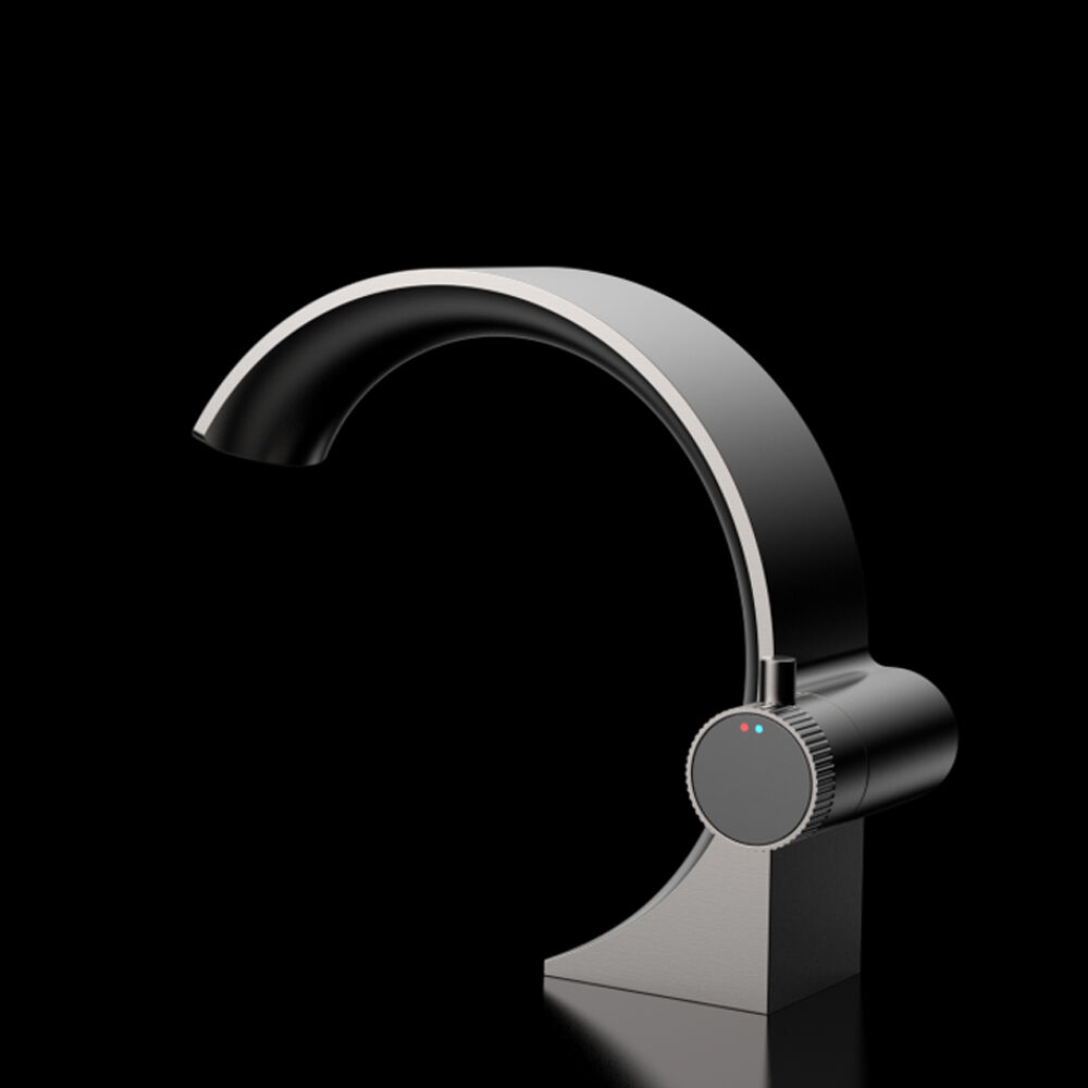 Tran Series 1LQ290100 Modern Single Handle Brass Faucet for Bathroom Wash Basin Deck Mounted Installation Chrome 