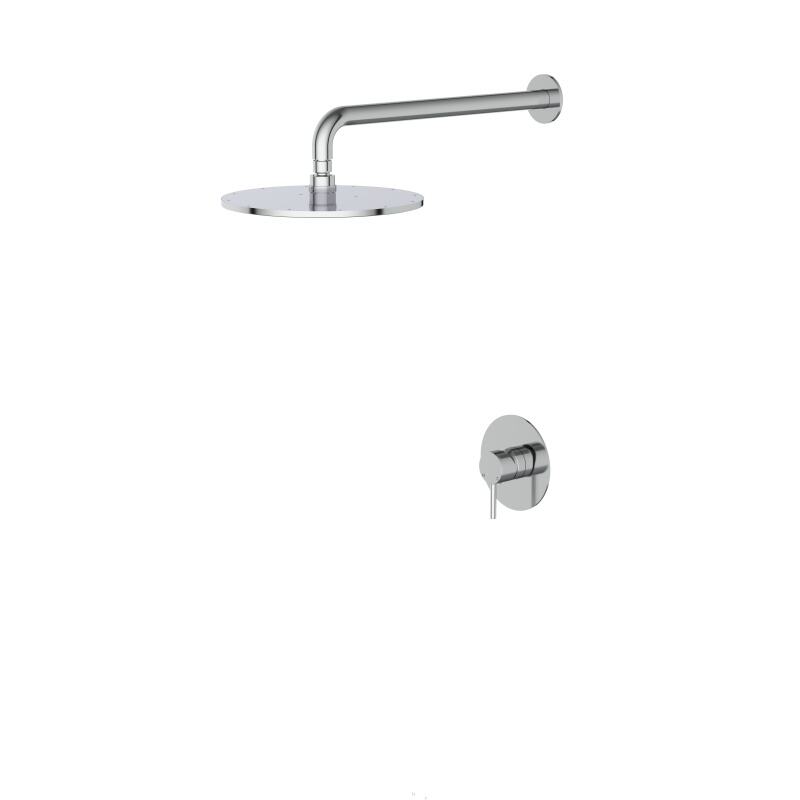 Maibao Series 1LN610314 Complete Brass Concealed System for Rainfall Shower and Waterfall Bathroom Spa Kit Rose Gold