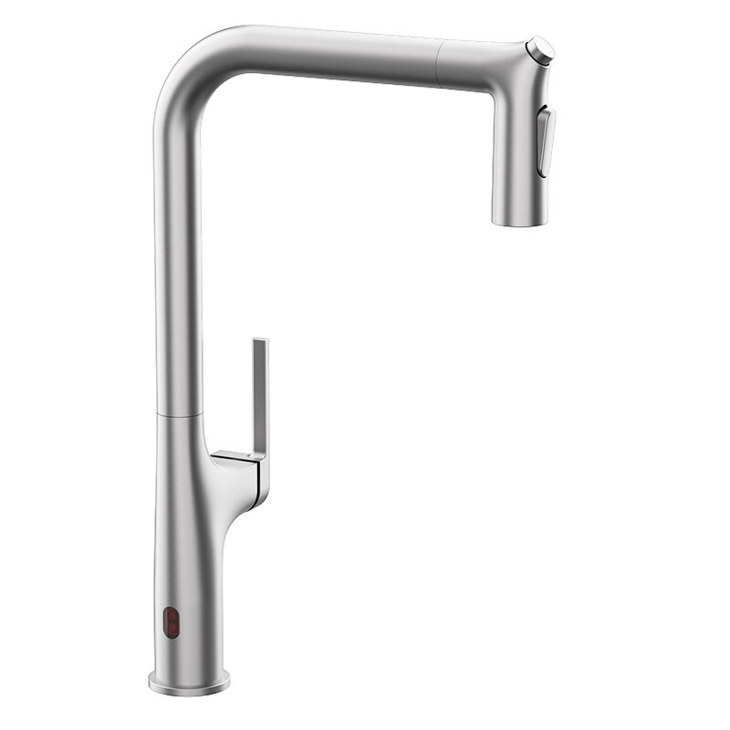 1RO950201 Automatic Infrared Motion Sensor Kitchen Sink Water Tap for Contemporary Brass Faucet Designs