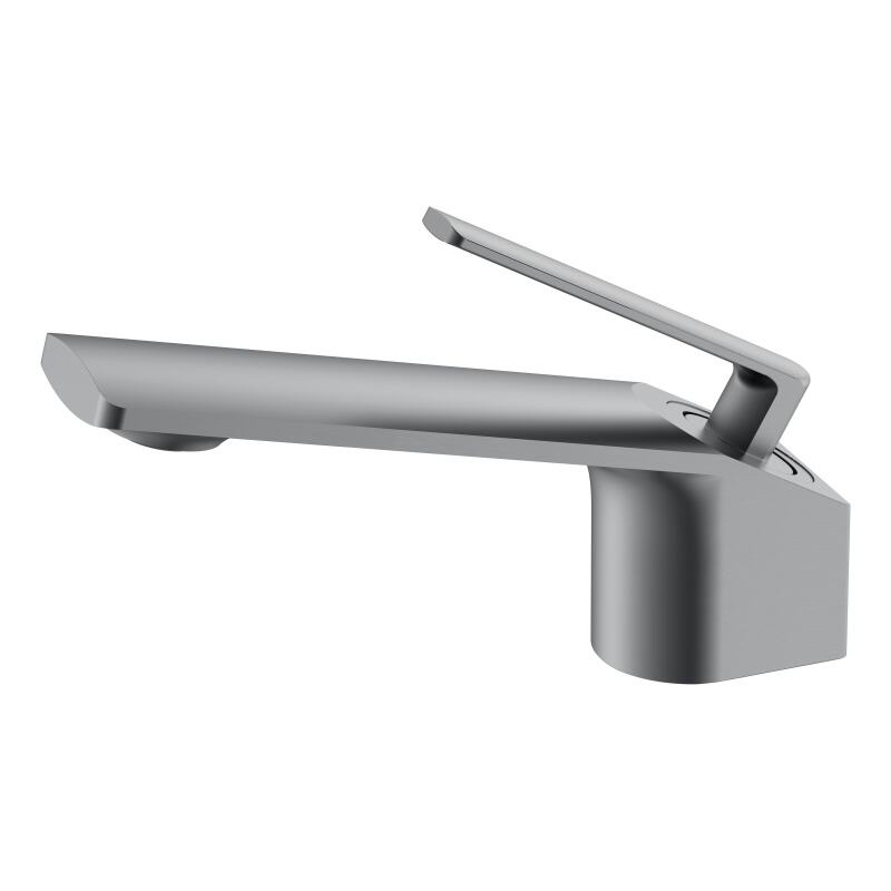 Mairui Series 1LN550100 Brass Cold Hot Water Mixer Wash Basin Faucet Deck Mounted Single Hole For Bathroom Chrome