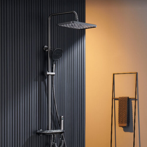 Atmosphere light four function showerhead