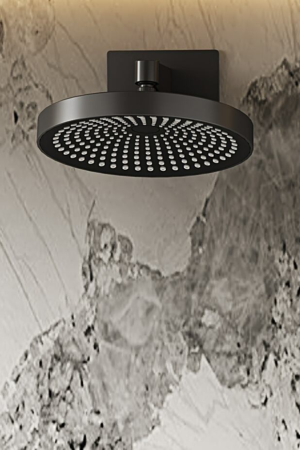 The High-end Feel of The Bathroom Is Given by The COOBATH Yuan Series Concealed Shower Head.2