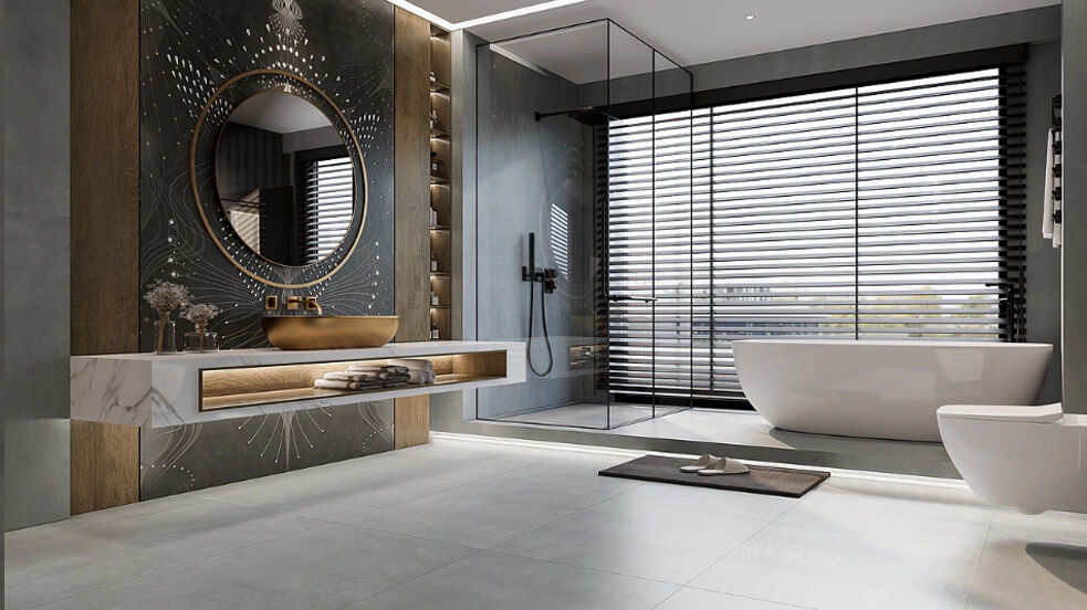 SPANISH villa bathroom project