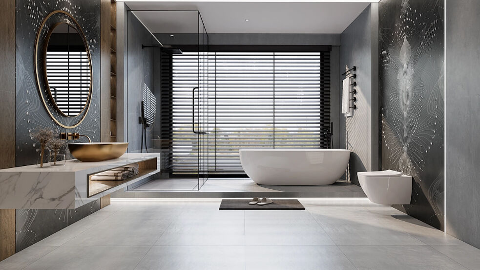 SPANISH villa bathroom project