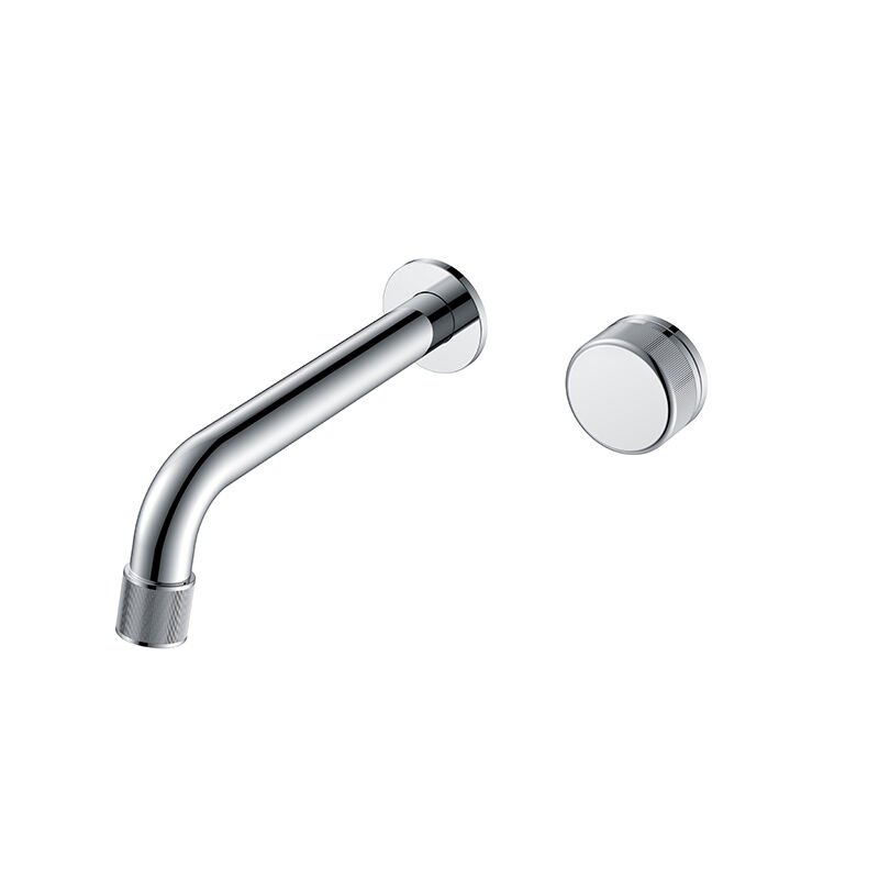 Fly Series 1LN050108 Professional Grade Brass Water Mixer for Two Holes Bathroom Sink Installation Black