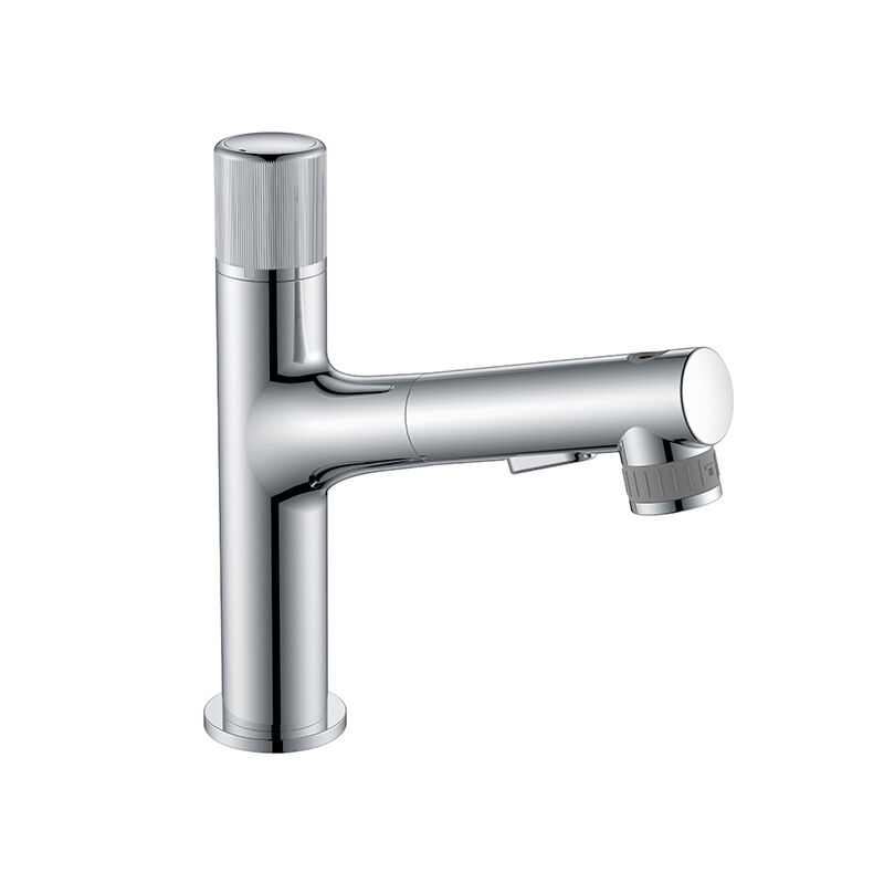 Fly Series 1LN050101 Professional Grade Brass Water Mixer for Single Hole Bathroom Sink Installation Rose Gold