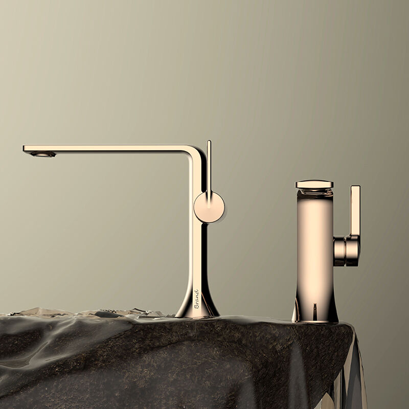 Xifan Series 1XF500100 Professional Grade Brass Water Mixer for Single Handle Bathroom Sink Installation Chrome 