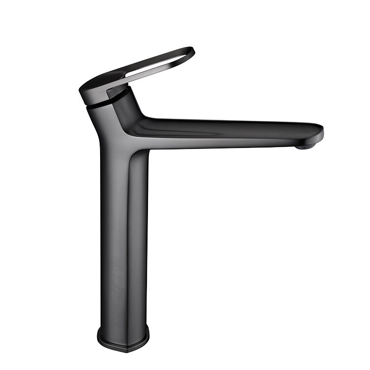 Sun Series 1LN130101 Solid Brass Construction Single Hole Bathroom Faucet with Deck Mounted Basin Mixer Chrome 