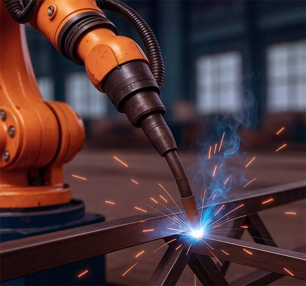 Precision steel structure manufacturing
