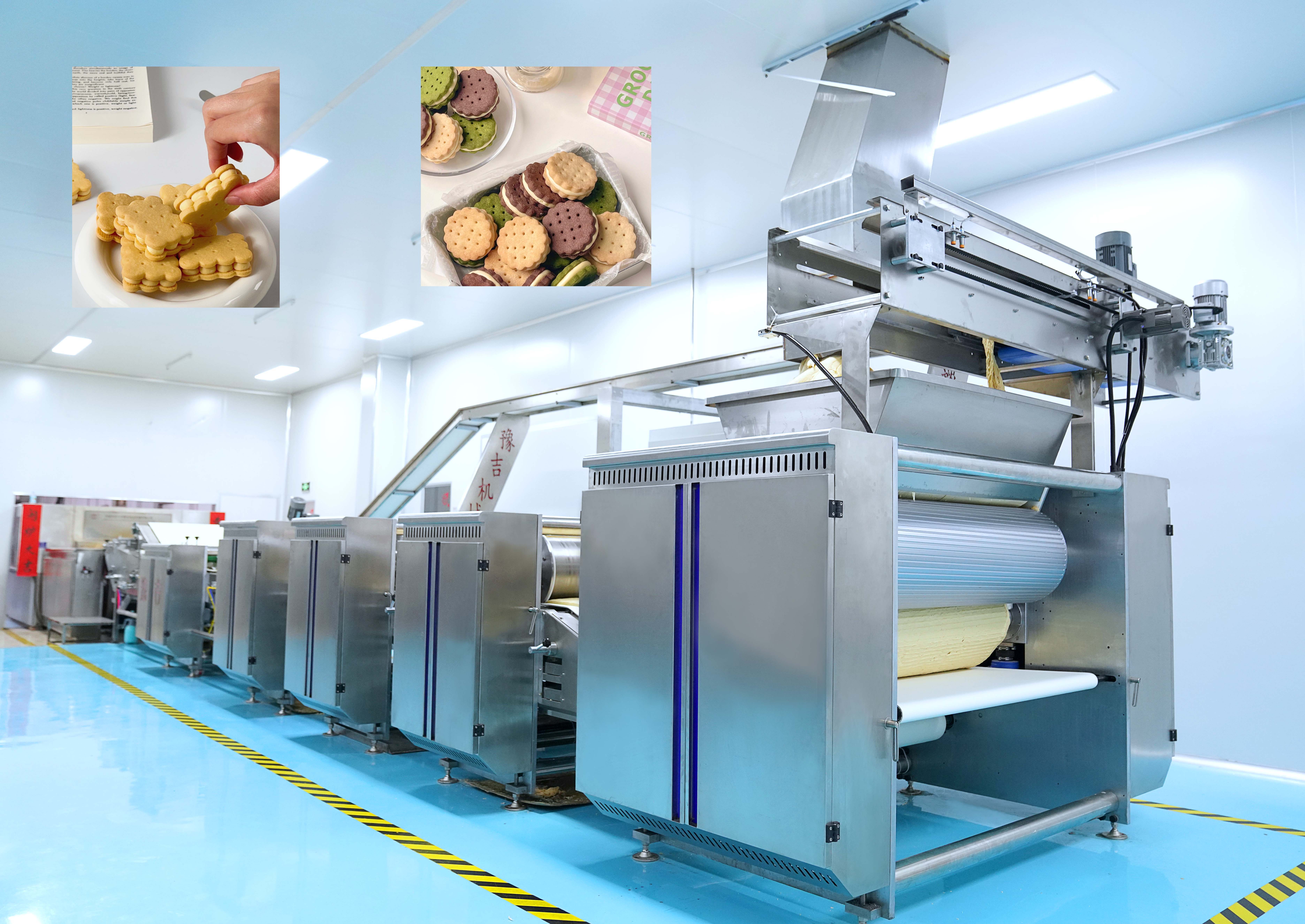 Sandwich Biscuit Making Machine