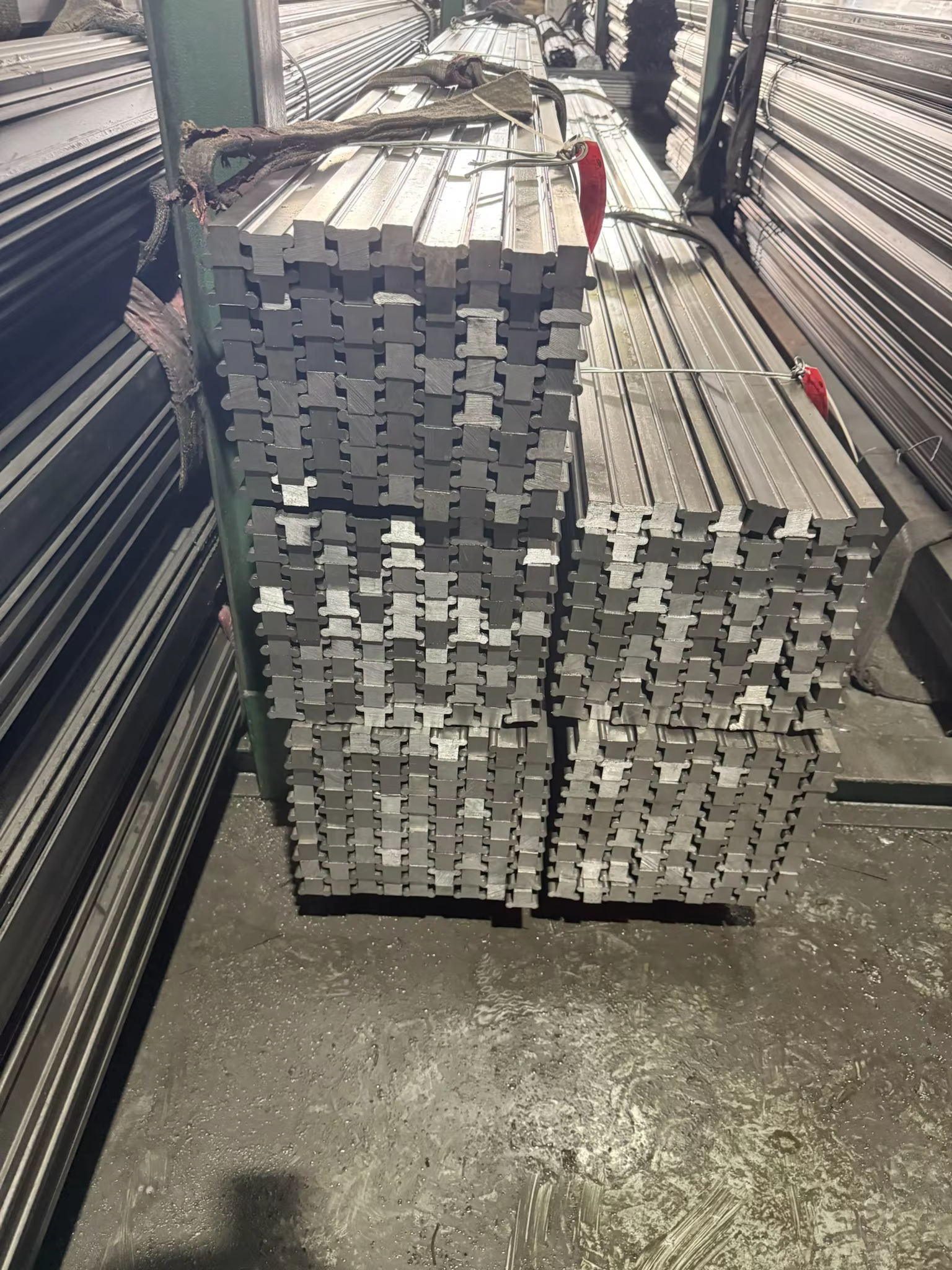 Cold Drawn I Shaped Steel Bar Mini I Beam Profile Precision Cold Drawn Carbon Steel Section Rod