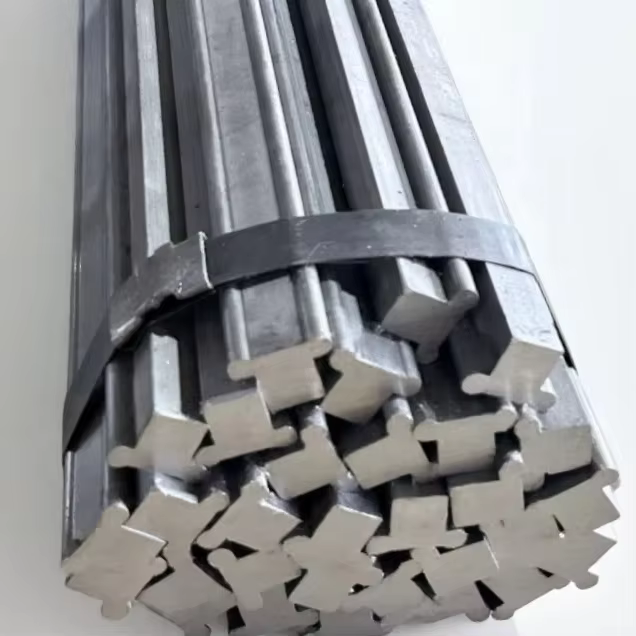 Cold Drawn I Shaped Steel Bar Mini I Beam Profile Precision Cold Drawn Carbon Steel Section Rod