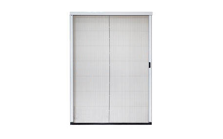Trackless Pleated Screen Door