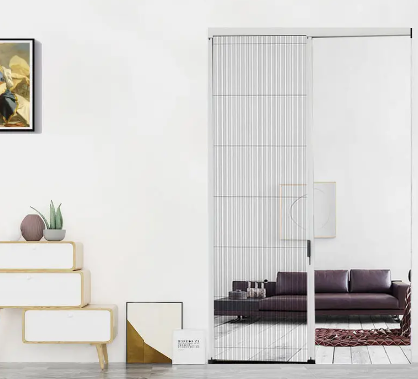 Inspect mosquito screen door for gaps regularly in mosquito season.