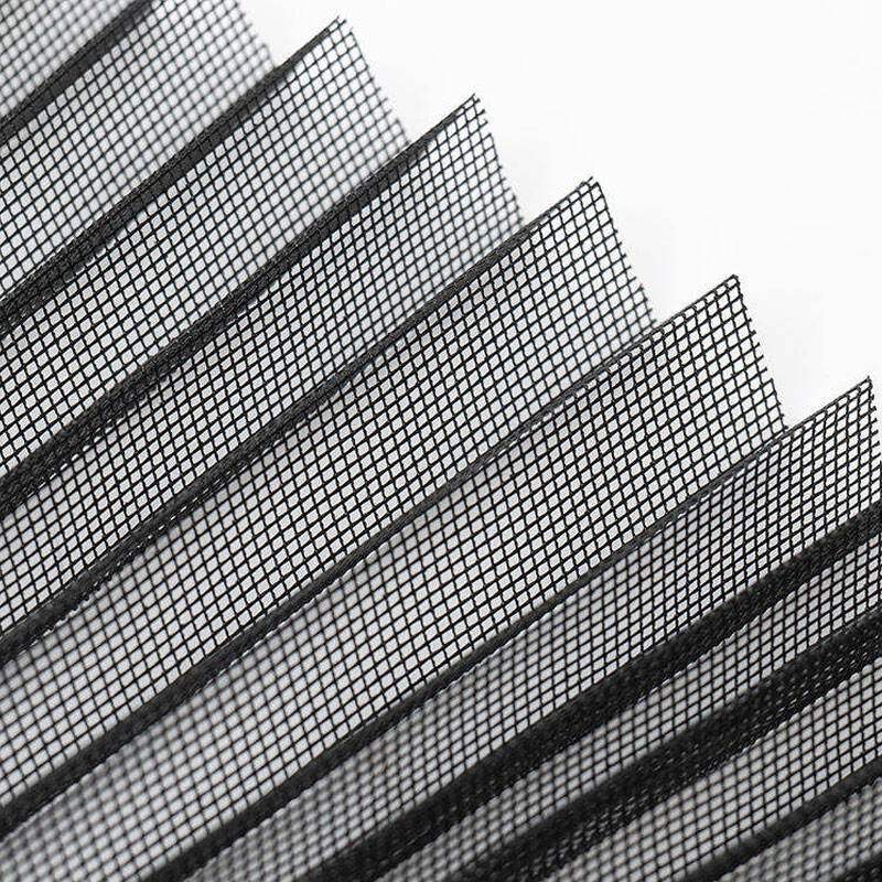 Polyester Pleated Mesh Screen Accessories Plisse Insect Net Folding Screen Mesh