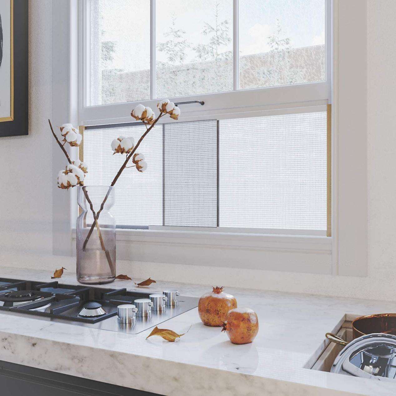 New temporary protection solution: extendable and easy to pull screen windows, unlocking a new way of mosquito and insect prevention in semi open spaces