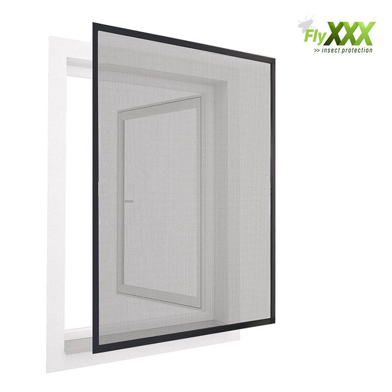 Aluminum Frame Fiberglass Mesh Mosquito Fly Insect Screen Window