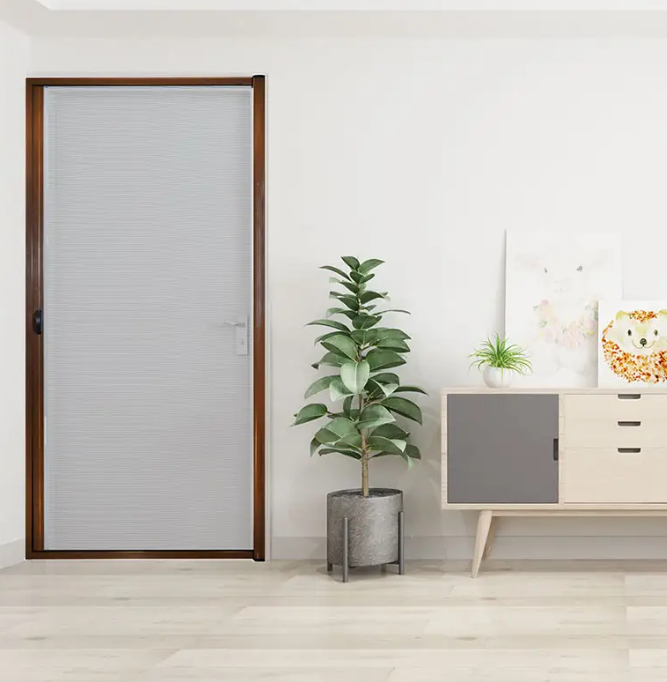 How to clean mesh screen door without damaging the mesh?