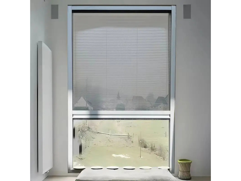 How to clean window screen mesh without removing it?