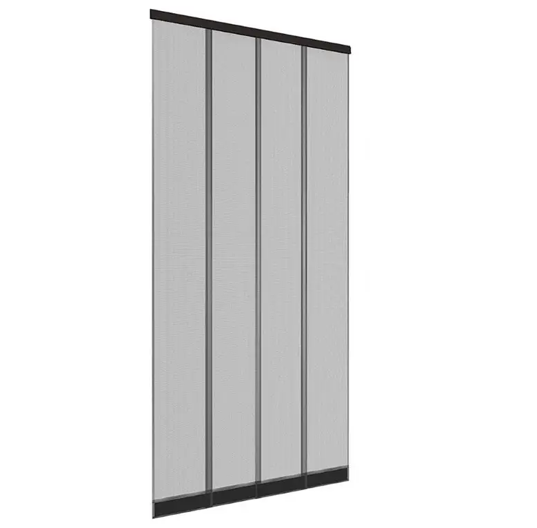What is the correct way to clean screen door aluminum frames?